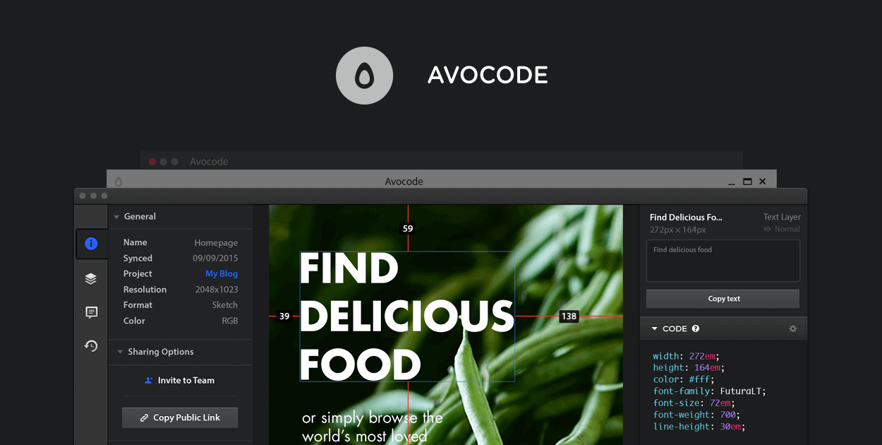 Официальная версия. Avocode. Фотошоп Avocode. Работа с Avocode.. Avacode Интерфейс.