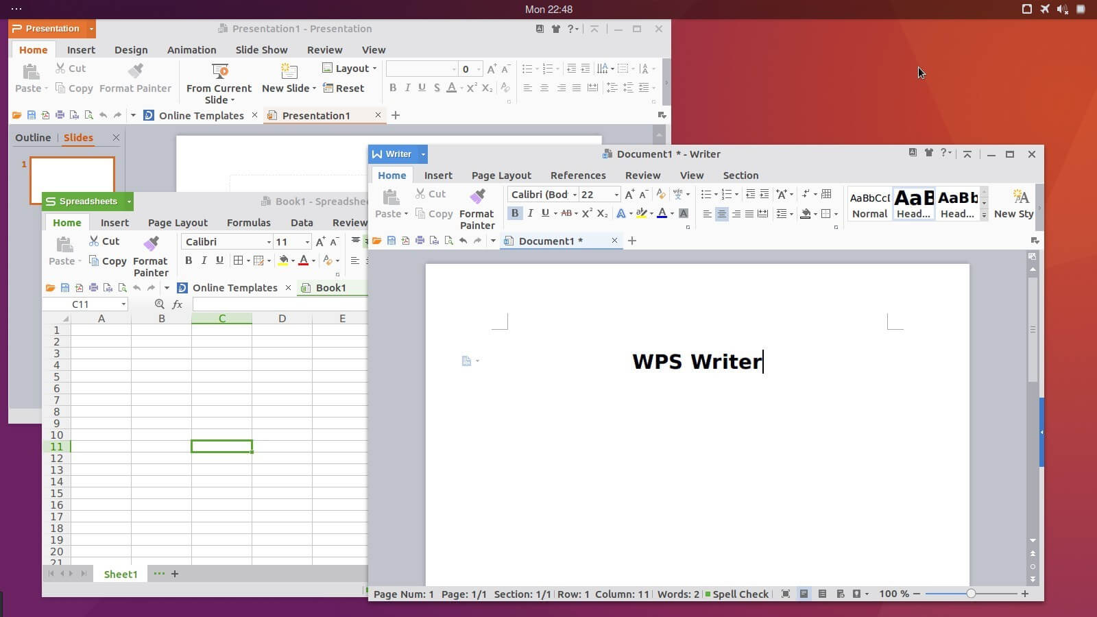 WPS Office for linux office suite free official version